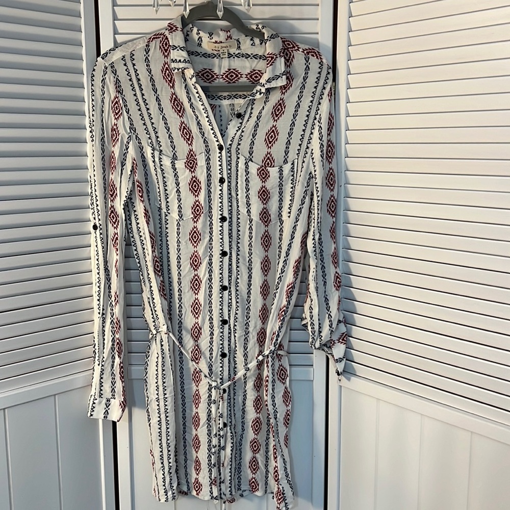i joah  shirt dress / long top